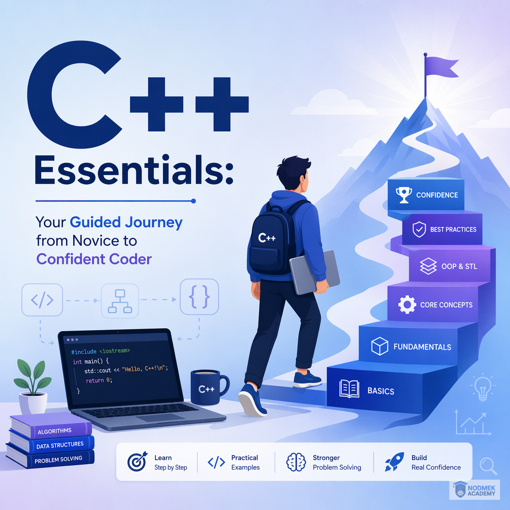 C++ Essentials: Your Guided Journey from Novice to Confident Coder