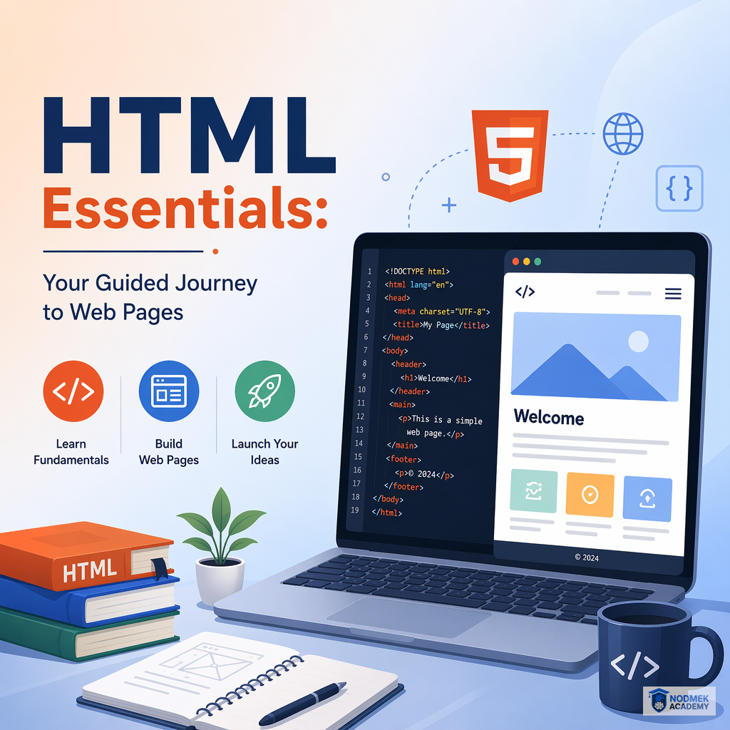 HTML Essentials: Your Guided Journey to Web Pages
