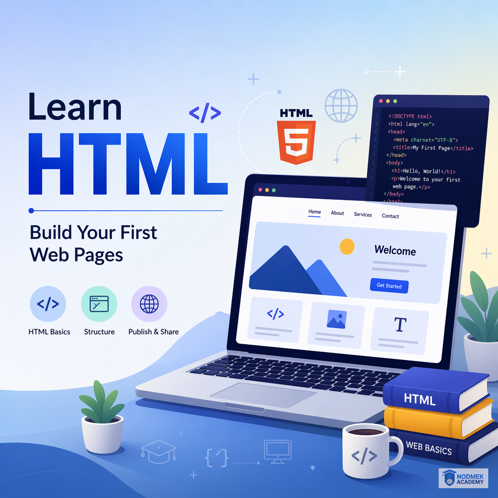 Learn HTML: Build Your First Web Pages